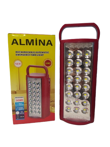 Фонарь переносной  Power bank Almina DL-2424 24 LED