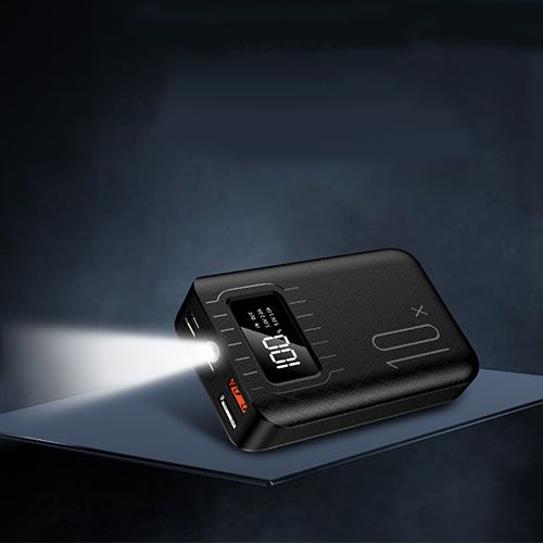 Power Bank JS-10X FAST CHARGING 3600mAh цифровий дисплей, ліхтарик
