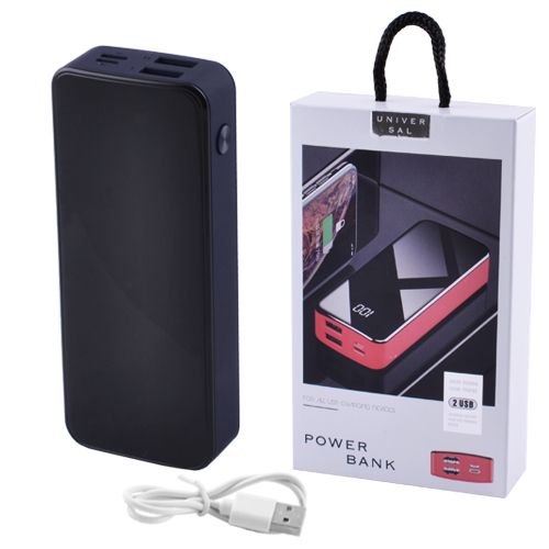 Power Bank JS-12 UNIVERSAL HIGH SPEED 3000mAh 2USB+1Micro USB+ 1Type-C