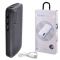 Power Bank JS-88 UNIVERSAL 8000mAh 3USB(1A+2A+3A), цифровой индикатор заряда, фонарик