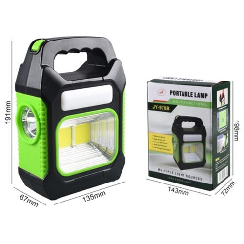 Ліхтарик кемпінговий JY-978B-LED+2COB, power bank