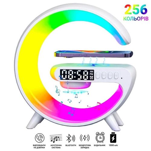 Bluetooth колонка Light Sound Machine G63, RGB нічник