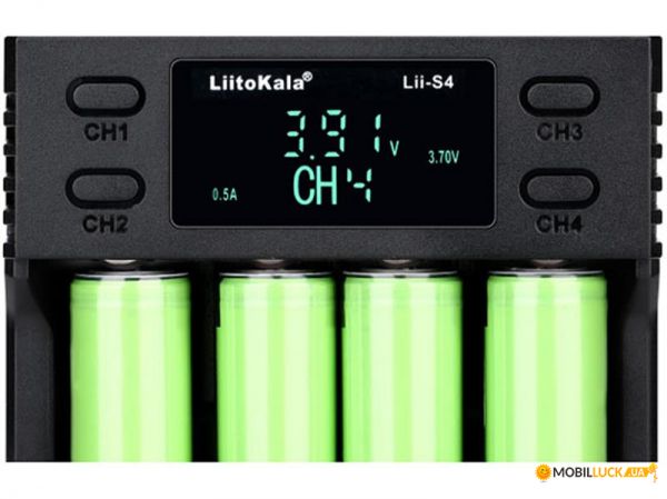 Зарядний пристрій LiitoKala Lii-S4