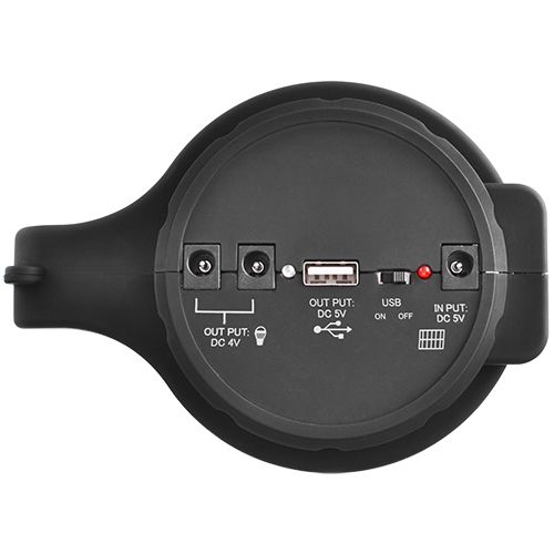 Ліхтар переносний  1902 T, 5W+22SMD, 2 лампы 3W, power bank, сонячна панель (Yajia)