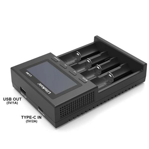 Зарядка Powerbank LiitoKala Lii-M4, 4хАА/ААА/A/14500/16340/18350/18650/26650