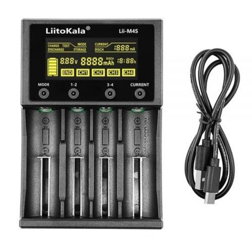 Зарядний пристрій  LiitoKala Lii-M4S
