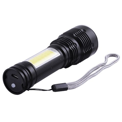 Фонарь Police P500-T6+COB, ЗУ microUSB
