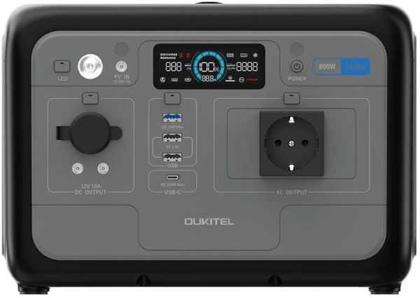 Зарядная станция Oukitel P800e Plus, 800Вт (500Вт*ч) 