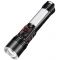Фонарик NVF PLD-2307 WHITE LASER LED PM10-TG+COB(red+blue+yellow), Motion Sensor Li-Ion аккум., power bank, ЗУ Type-C, zoom, Box