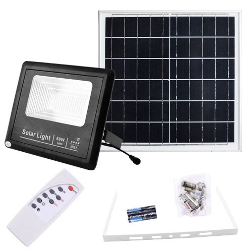 Прожектор 9060 60W SMD, IP67, солнечная батарея