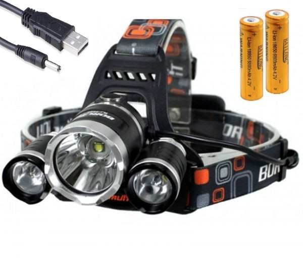 Ліхтар налобний Police RJ-3000 USB