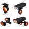Велофара LR-Y2Pro-2T6 DUAL MEGALIGHT, ALUMINUM, 2 крепления, индикатор заряда