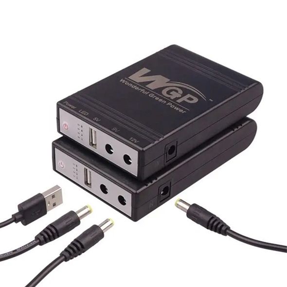 WGP Mini UPS –  повербанк для роутера (5V+9V+12V), 8800mAh