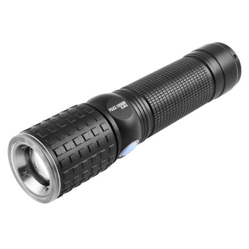 Ліхтар тактичний Police W532-T6+12SMD, ЗУ micro USB