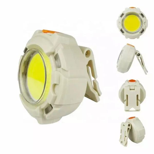 Ліхтар налобний CY-2026-B-COB+2LED(red)+2LED(blue)
