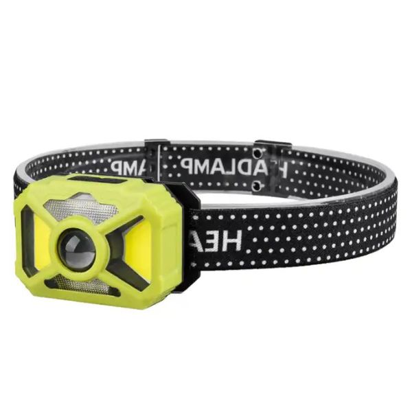Фонарь налобный 2323-P50+SMD+COB(white+red)