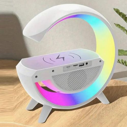 Light Sound Machine BT-3401, RGB нічник, годинник
