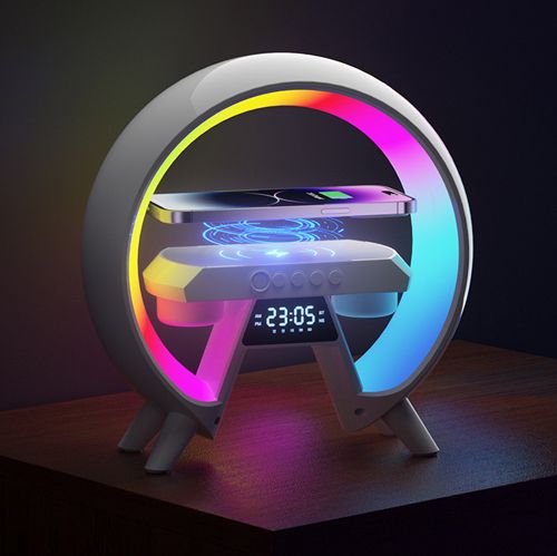 Light Sound Machine XM-X63, RGB нічник, годинник