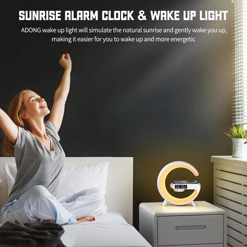 Bluetooth колонка Light Sound Machine G63, RGB нічник