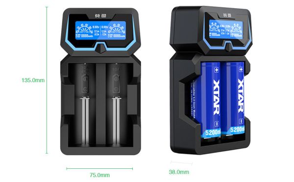 Зарядний пристрій Xtar New X2 