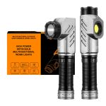 Тактический фонарь YEMAO YM-F303X, 1600LM, аккумуляторы 2x21700 (2x5000 mAh), поворотная голова