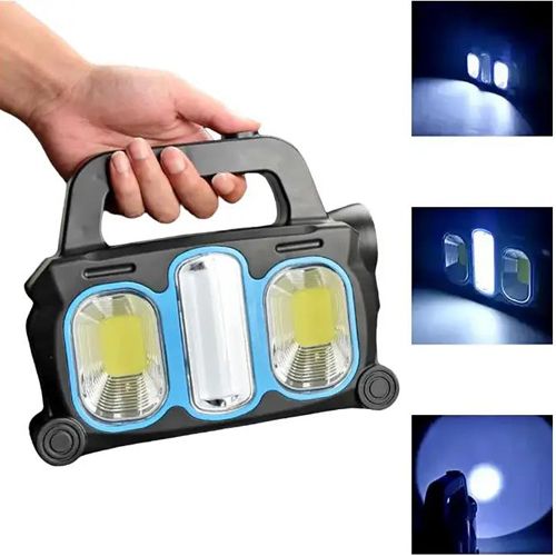 Ліхтар переносний HB-6168-LED+2COB, power bank