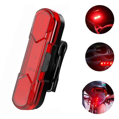 Велофонарь BSK-HY027-XPG, STOP-5SMD(red)