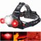 Налобный фонарь Police 3000-T6 + 2XPE(RED), 2×18650, с сигнальным светом, USB-Type-C