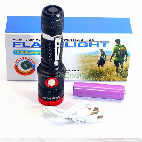 Фонарик карманный Police WD220 USB