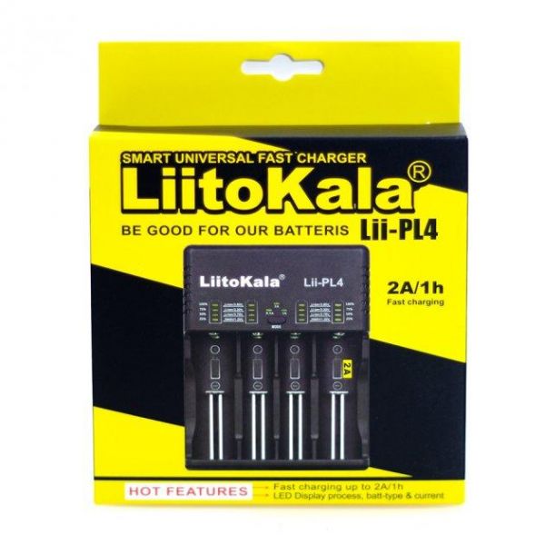 Зарядний пристрій LiitoKala lii-Pl4 (4-и канали )