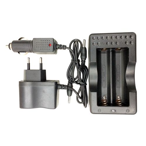 Зарядное устройство 403, 2*18650 от 220V или 12V, блистер
