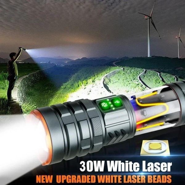 Тактичний ліхтар YEMAO YM-G580, 2500 LM, акумулятор 26650 (5000 mAh), функція лампи