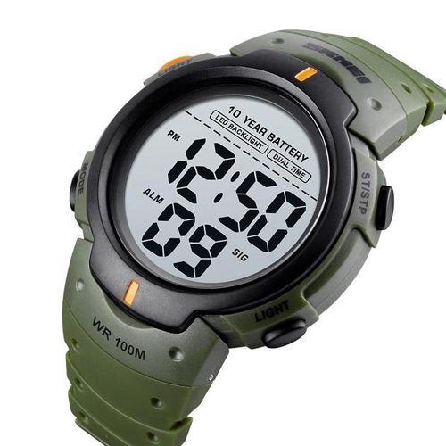 Годинник наручний 1068AG SKMEI, ARMY GREEN (9289)