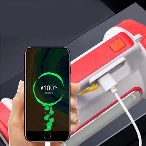 Фонарь переносной X-Balog 6088-LED+COB, power bank, Li-Ion аккум., ЗУ microUSB