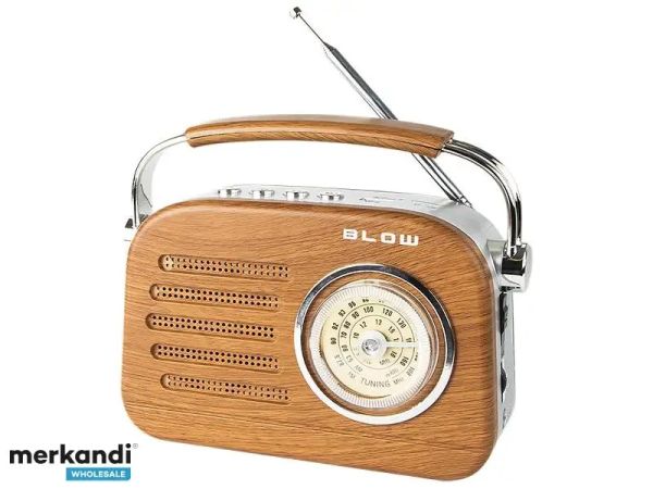 Портативне аналогове радіо Blow RA3 AM/FM/SW з Bluetooth, USB та microSD