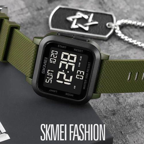 Часы наручные 1894AGBK SKMEI, ARMY GREEN/BLACK(10278)