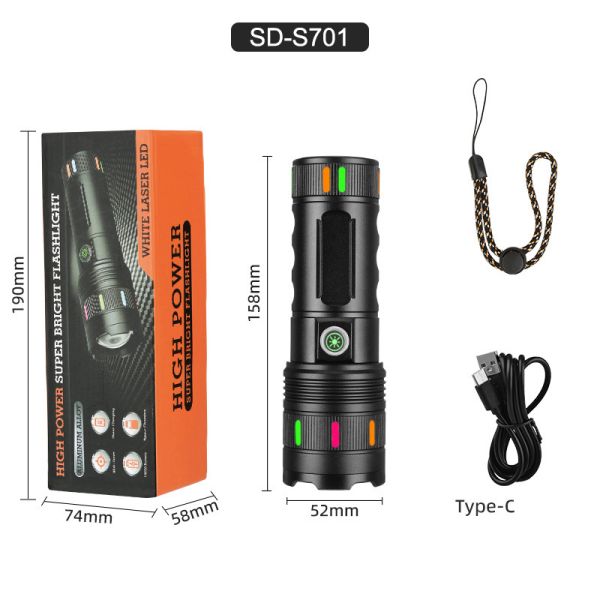 Фонарь NIGHT VISION FLUORESCENCE 701-PM10-TG, Li-Ion аккумулятор