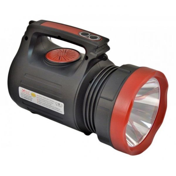 Ліхтар переносний Luxury 1908, 10W+22LED, FM радио, power bank, TF card, сонячна панель