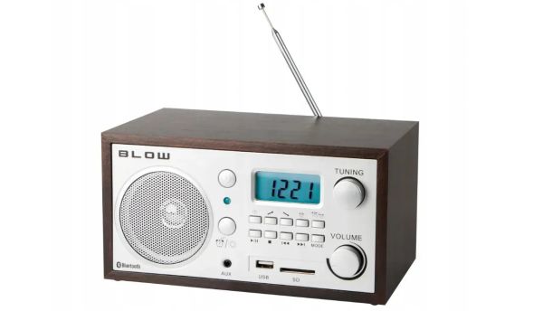 Портативное радио будильник BLOW RA2 FM BLUETOOTH