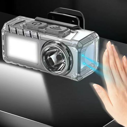 Фонарь налобный YJ-A06-LED+6SMD(RGB)