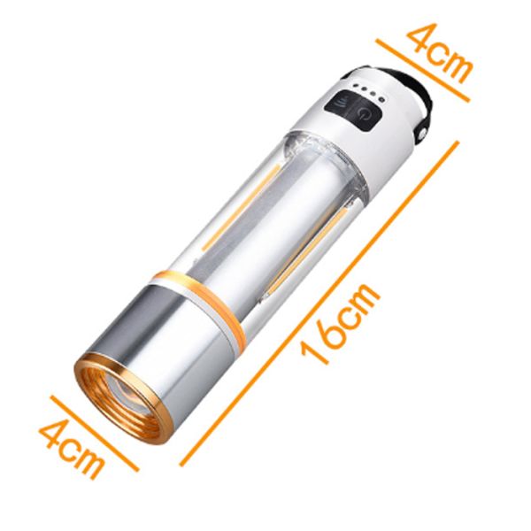 Ліхтар MULTIFUNCTION КЕМПІНГ YES-666-LED(white+yellow+red)