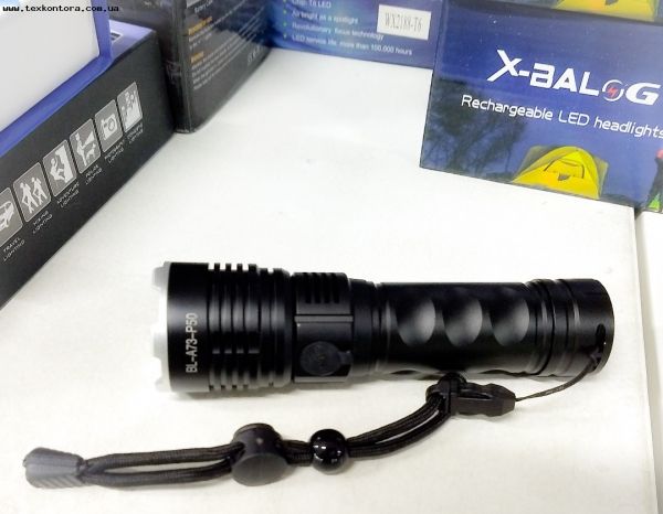 Фонарь Police A73-P50, ЗУ microUSB