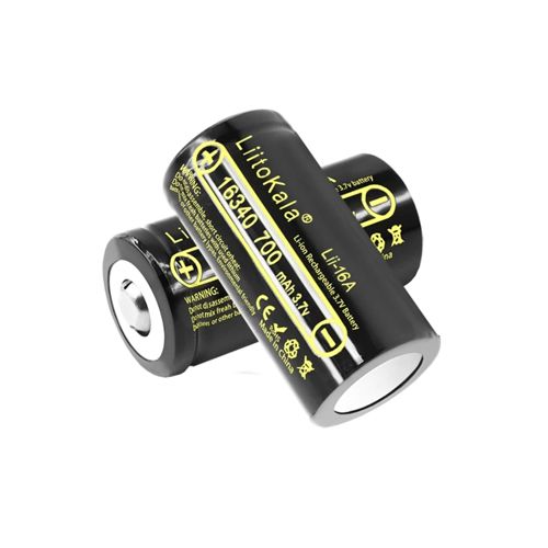 Акумулятор 16340, LiitoKala Lii-16A, 700mAh,