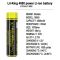 Аккумулятор LiitoKala Lii-KING4000 18650  3.7V 4000mAh (плоский +)