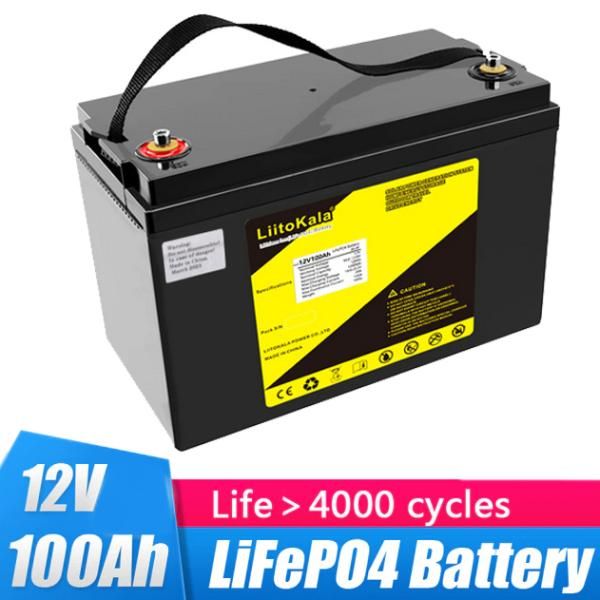 Аккумулятор LiFePO4, LiitoKala, 12V 100Ah