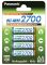Аккумулятор Panasonic High Capacity AA 2700 мАч 4BP NI-MH 4 шт (BK-3HGAE/4BE)