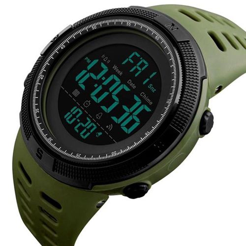Часы наручные 1251AG SKMEI, ARMY GREEN (6023)