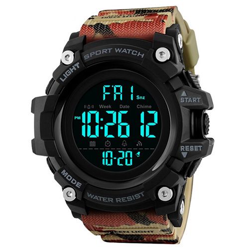 Годинник наручний 1384CMRD SKMEI, CAMOUFLAGE (6009)