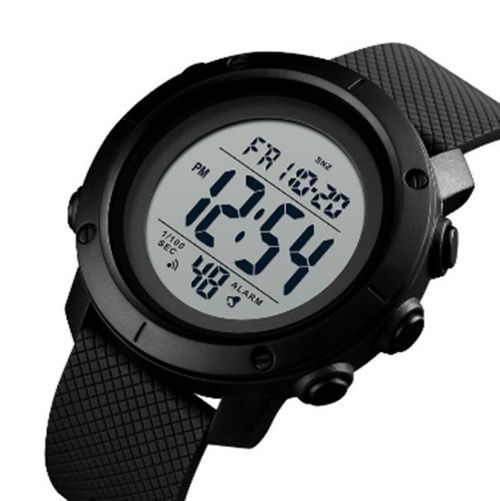 Годинник наручний 1434BKWT SKMEI, BLACK-WHITE, ABS RING (9753)