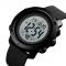 Годинник наручний 1434BKWT SKMEI, BLACK-WHITE, ABS RING (9753)